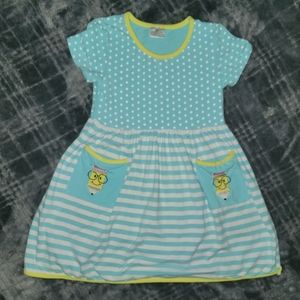 School Dress with Pencil on Pockets Size 7